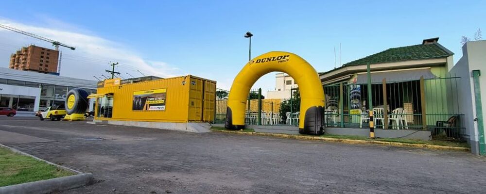 Dunlop Pneus amplia rede de containers pelo Brasil