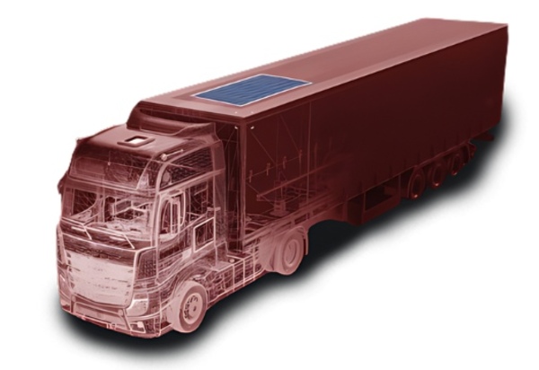 Rastreador para carretas com placa solar sustentável chega ao mercado