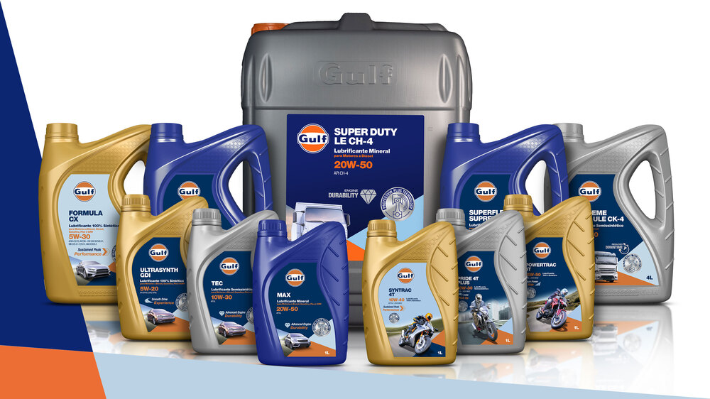 Gulf Oil Brasil apresenta linha de lubrificantes