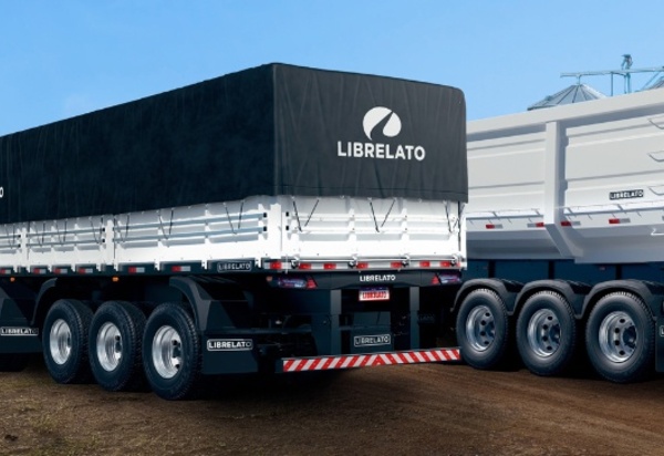 Librelato lança opção de aço inoxidável nos graneleiros e basculantes