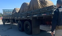 PRF flagra caminhão sem condições de transitar na BR-116