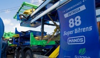 Suzano incorpora 88 Super Bitrens Manos à sua operação florestal