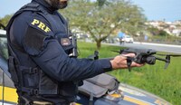 PRF inicia fiscalização com drones nas rodovias catarinenses