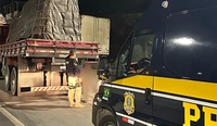 PRF realiza Operação Carga Pesada na BR-101