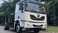 XCMG mostra na Fenatran seu primeiro caminhão médio 100% elétrico 