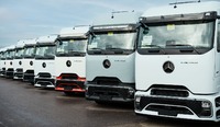 Mercedes-Benz entrega os primeiros caminhões elétricos eActros 600