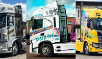 Conheça a história por trás dos caminhões personalizados da Buzin Transportes