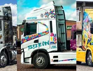 Conheça a história por trás dos caminhões personalizados da Buzin Transportes