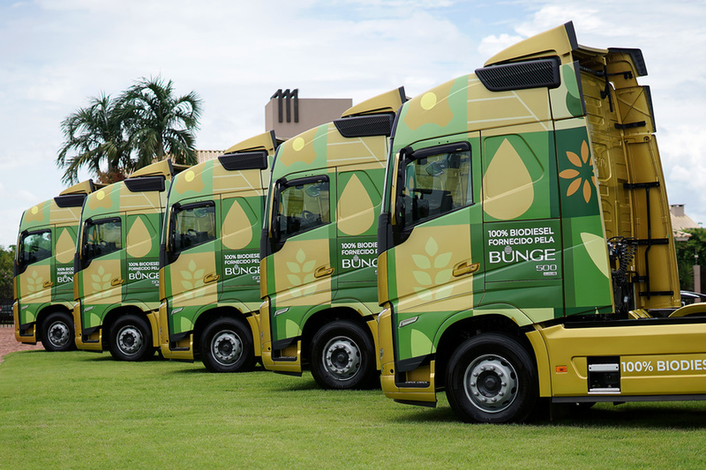 Bunge e Martelli Transportes iniciam operação com Biocombustível B100