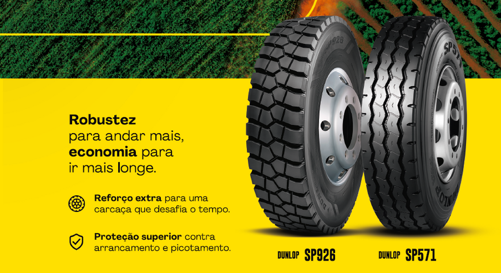 Conheça as soluções da Dunlop Pneus para o período da colheita de cana