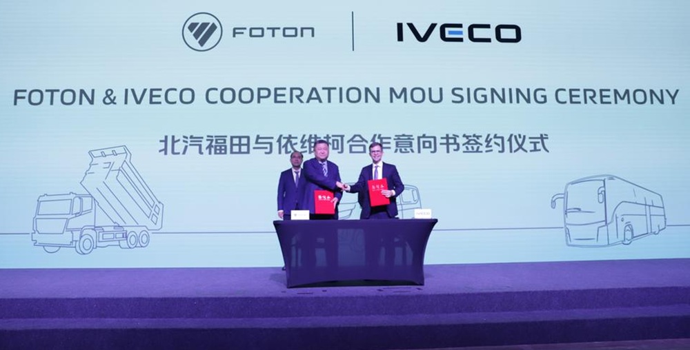 IVECO e FOTON assinam memorando para colaborações no Brasil e na Argentina