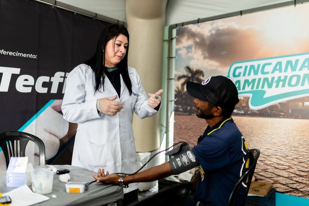 Tecfil promove ação de saúde na 31ª edição da Gincana do Caminhoneiro