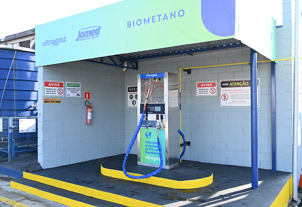 Jomed inaugura seu primeiro ponto interno de abastecimento de biometano
