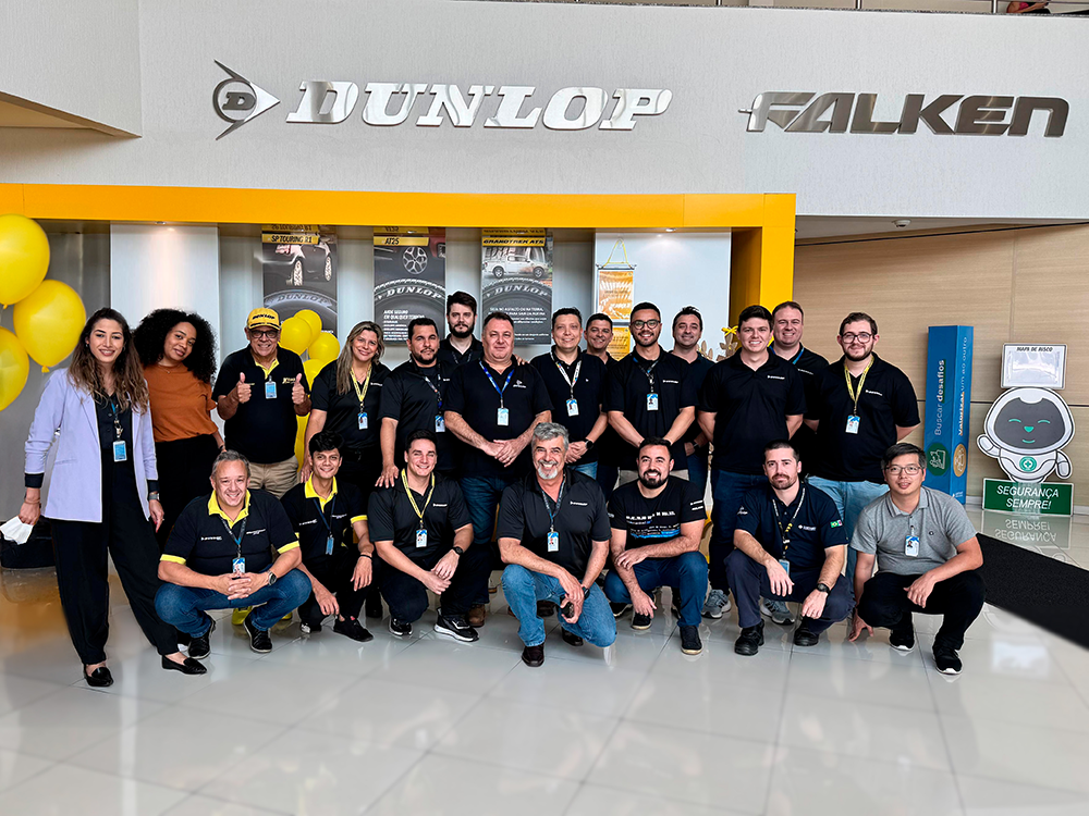 Dunlop celebra 1 ano da Universidade TBR