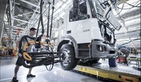 Produção e vendas de caminhões recuam em agosto de 2025