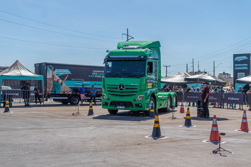 Desafio do slalom chega à Feira de Santana (BA) para etapa da Gincana do Caminhoneiro