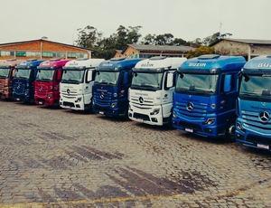 Buzin Transportes amplia frota e adquire 20 caminhões Mercedes-Benz Actros Evolution