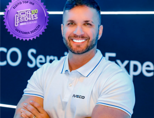 Gustavo Hollatz, da IVECO, é reconhecido entre os Top 100 Gestores 2025/2026