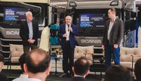 Alckmin destaca renovação da frota e impacto do Move Brasil em evento da Scania