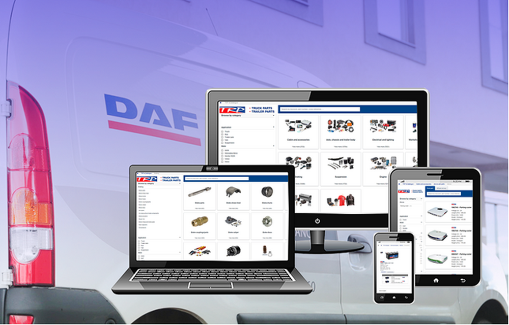 PACCAR Parts projeta crescimento de 20% em vendas via DAF Webshop em 2026