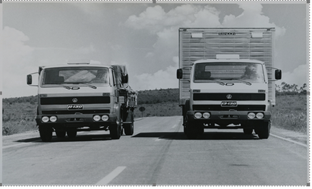 Caminhões Volkswagen comemoram 45 anos de estrada