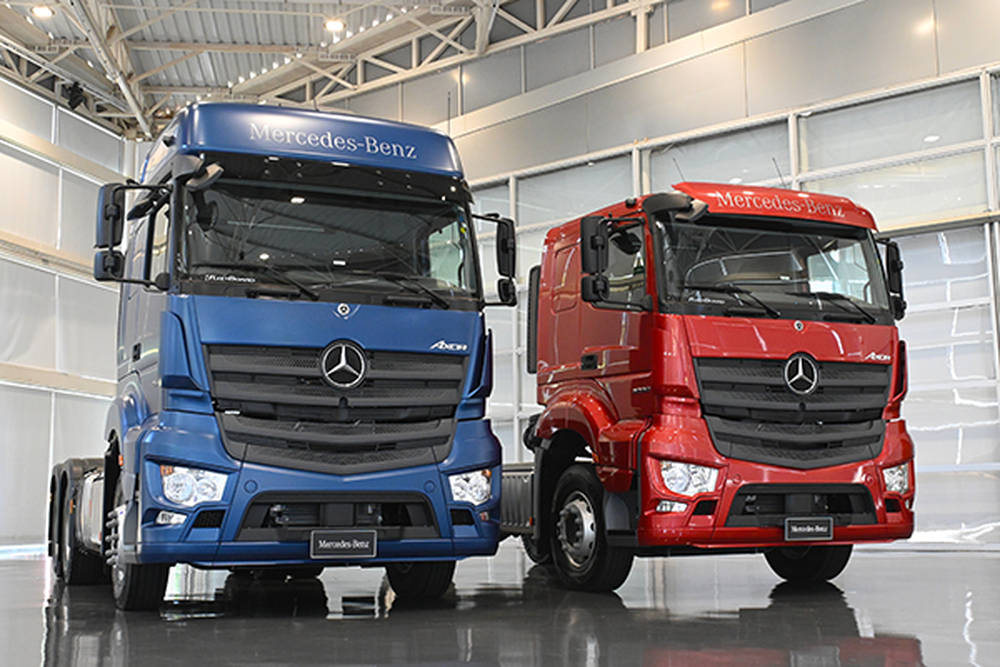 Mercedes-Benz amplia linha Axor com novos cavalos mecânicos e versão 2038