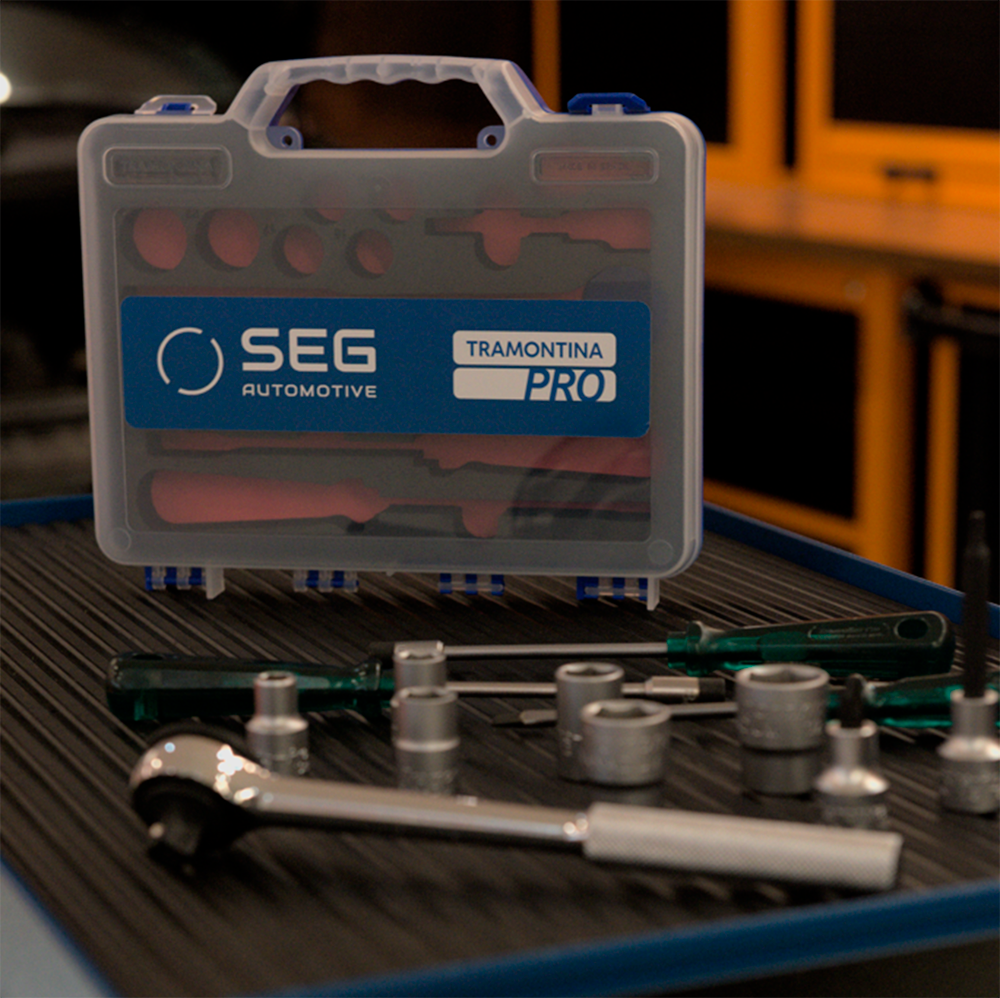 SEG Automotive e Tramontina PRO lançam maleta para manutenção de alternadores e motores de partida
