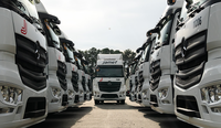 Jamef renova frota com 31 caminhões Mercedes-Benz