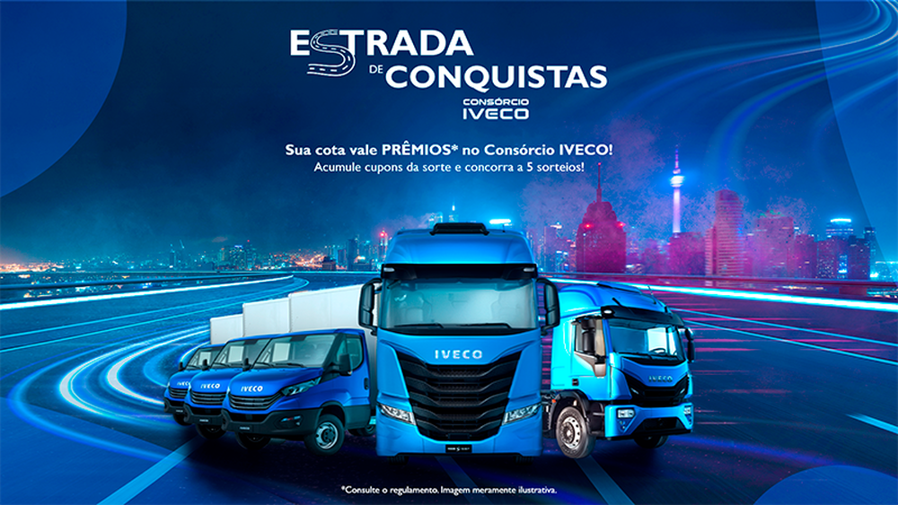Consórcio IVECO lança campanha com sorteio de caminhões