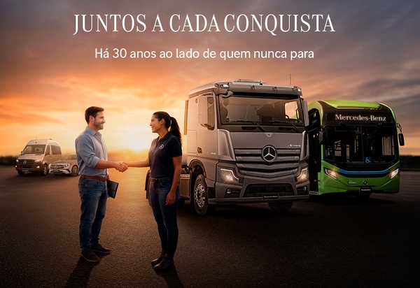 Banco Mercedes-Benz celebra 30 anos no Brasil