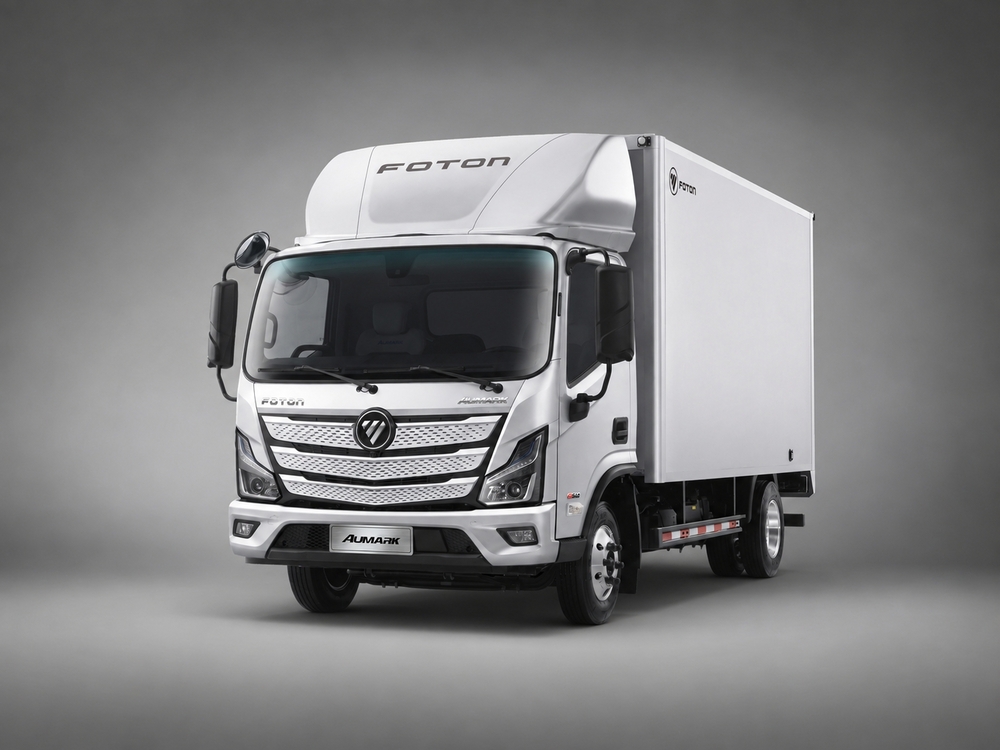 Foton lança linha 2027 dos Aumark S 715 e S 916 com nova cabine e câmbio automatizado