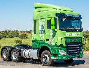 JBS testa caminhão movido a B100 e completa 500 mil km sem falhas no motor