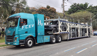 GWM faz primeiro transporte de carga com caminhão a hidrogênio na América Latina