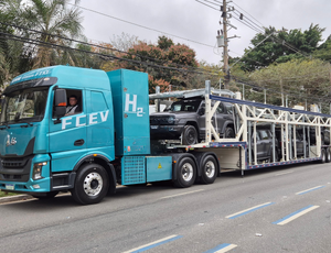 GWM faz primeiro transporte de carga com caminhão a hidrogênio na América Latina