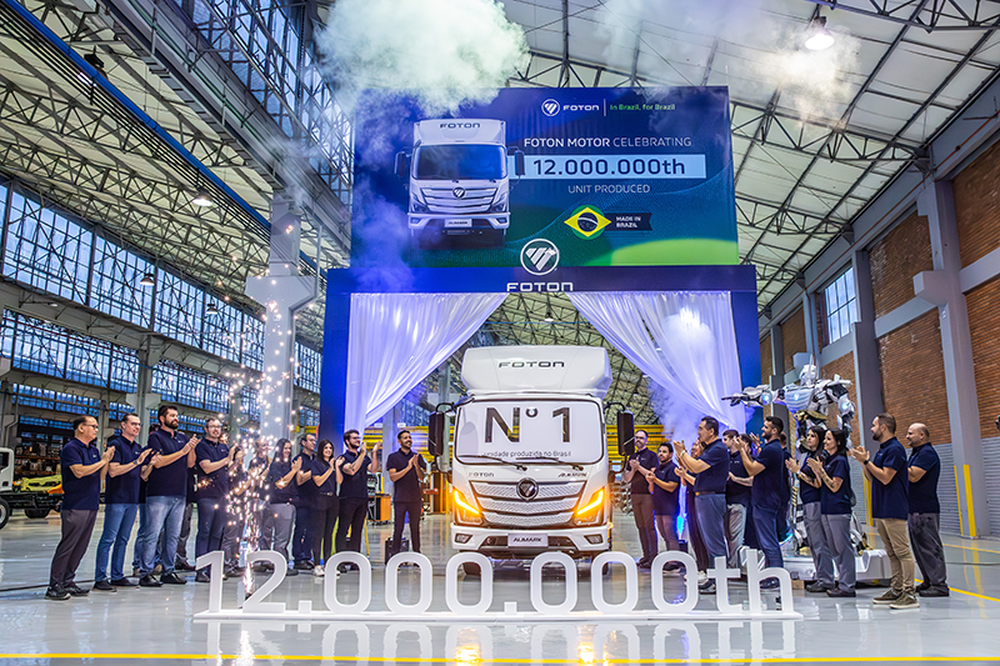 Foton completa 30 anos e reforça o Brasil como peça-chave da expansão global