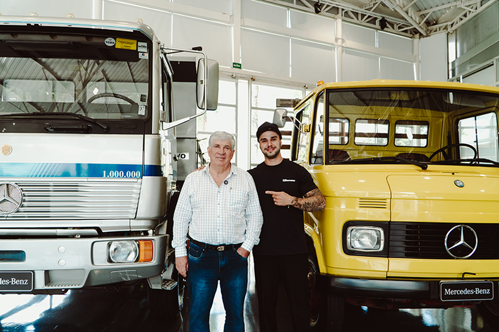 Caminhão 1 milhão da Mercedes-Benz: 34 anos com o mesmo dono