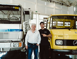 Caminhão 1 milhão da Mercedes-Benz: 34 anos com o mesmo dono