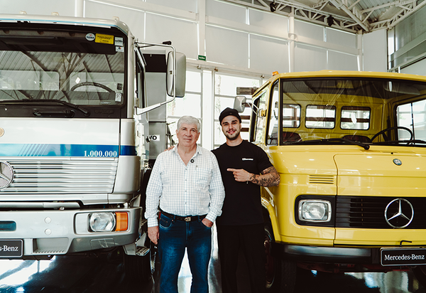 Caminhão 1 milhão da Mercedes-Benz: 34 anos com o mesmo dono