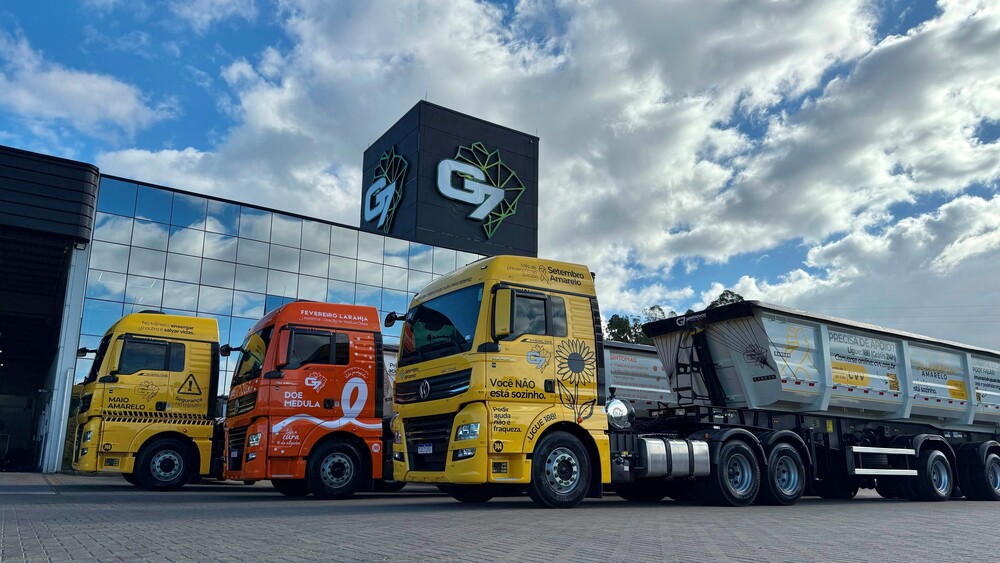 VWCO reforça frota da G7 Log com 61 caminhões Meteor